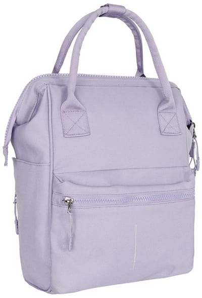 New Rebels Valor Weverly School / Werktas Rugzak - 9,5L Stevig 900D Polyester 4 Compartimenten Laptopvak 14” Waterafstotend Lavendel Mist