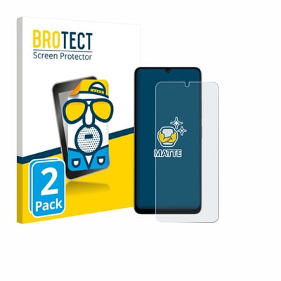 BROTECT - Screenprotector voor Doogee Note 59 Pro - Folie Beschermfolie matte 2 Stuks