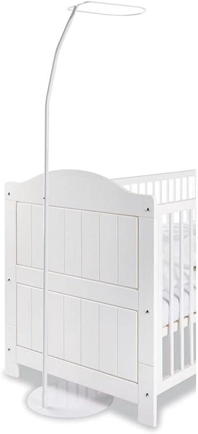 Wellenstok met standaard voor wieg en kinderbed