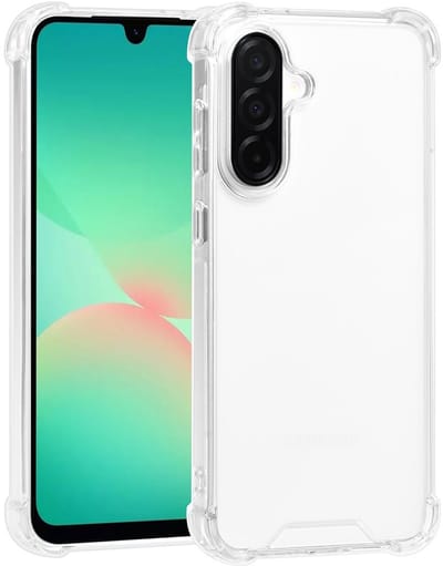 TUNIQ telefoonhoesje voor Samsung Galaxy A26 - Transparante backcover - Schokbestendig - Transparant