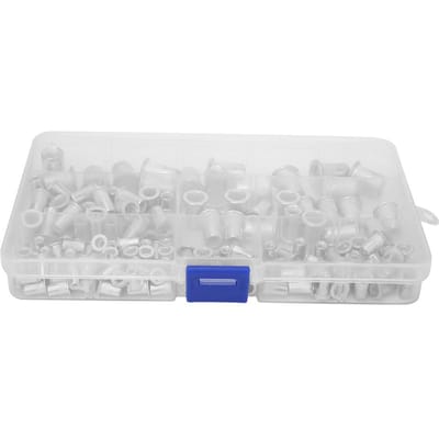 150 stuks M3 M4 M5 M6 M8 Aluminium Klinkmoer Draadinzetmoeren Kit Hardware Bevestigingsmiddelen