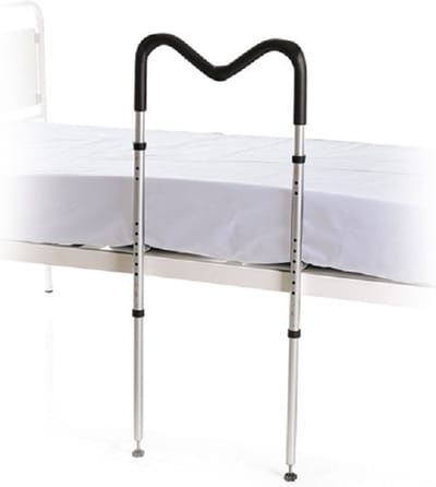Moretti Tulipano - Enkel bedhek bedsteun aluminium - Grijs