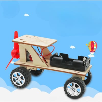 6-in-1 Houten Auto Bouwpakketten met Helikopter Tank STEM Pakketten DIY 3D Houten Puzzels Knutselprojecten Wetenschap Set voor Kinderen Jongens beige