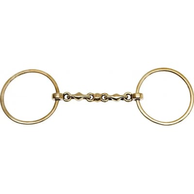 2 grote ring nikkel zilver paardenbit Feeling Waterford