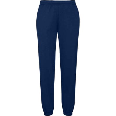 Fruit Of Loom Heren Klassieke 80/20 Elastische Joggingbroek (Marine)