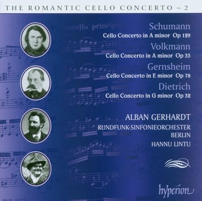 Alban Gerhardt, Rundfunk-Sinfonieorchester Berlin, Hannu Lintu - The Romantic Cello Concerto Volume 2 (CD)