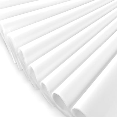 60 Vellen Witte Tissuepapier 35 x 50 cm voor Creatieve Decoratie, DIY Cadeauverpakking en Feestjes zoals Halloween en Kerst