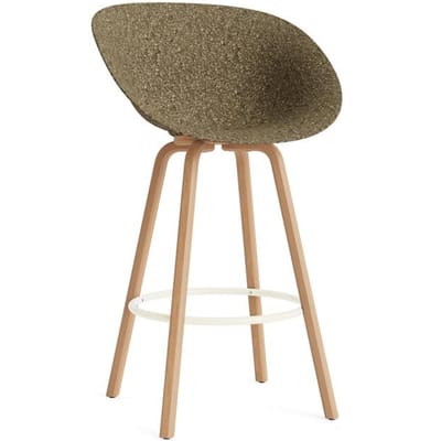 Normann Copenhagen Mat Bar fauteuil - Zeewier - NormannCopenhagenFootrestCream - 75 cm