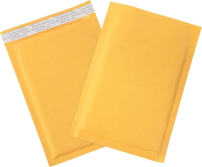 Zelfklevende Bubble Mailers - Gepolsterde Enveloppen - Veilig Verzenden - Zelfdichtende Sluiting - 25 Stuks - Goud