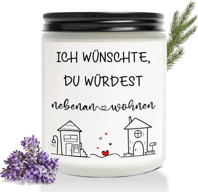 Luxe Geurkaars Cadeau voor Vriendin, Zus of Vrouw - Verjaardag & Kerstgeschenk