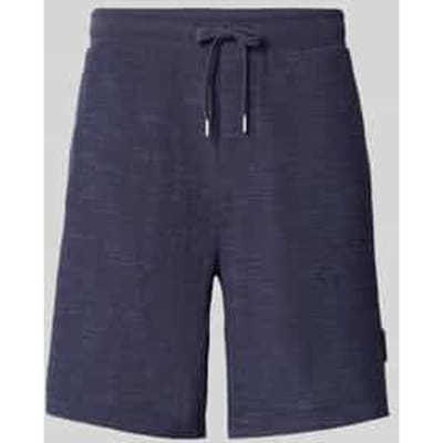 relaxed fit sweatshorts van katoenmix