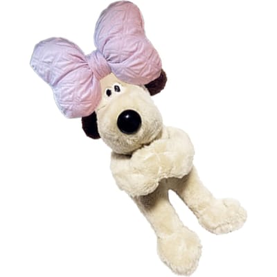 Décoration de dessin animé d'essuie-glace de clignotant de voiture Mini mignon chien jouet en peluche accessoires d'intérieur poupée violet