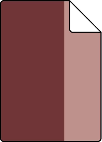 Proefstaal ESTAhome behang strepen bordeaux rood - 26.5 x 21 cm - 131969-S