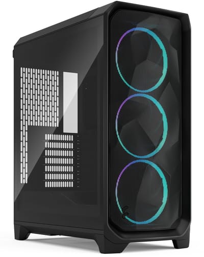 Fractal Design Meshify 3 Black RGB - Case - Miditower - Zwart