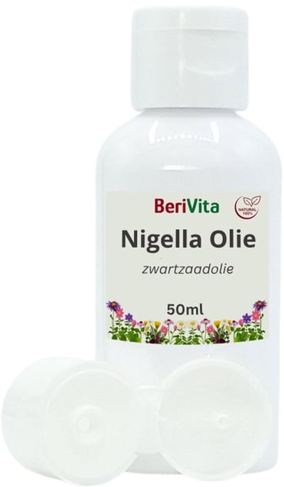 Nigella Olie Puur 50ml - Zwartzaad Olie, Black Seed Oil