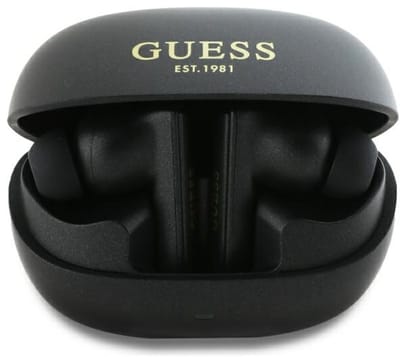Guess TWS - Bluetooth Hoofdtelefoon - Docking Station - Zwart