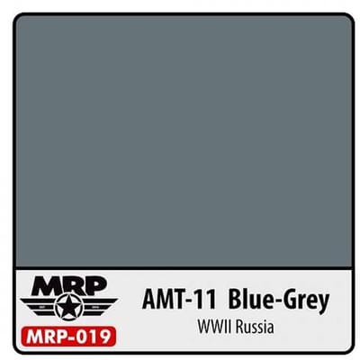 Mr. Paint MRP-019 - AMT-11 Blue Grey – 30 ml verf voor Airbrush & Detailwerk