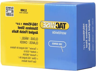 Afwerkingsnagels Metaal - Metaalnagels - Houtbewerking - Roestbestendig - 45 mm 2500 stuks - Zilverkleurig