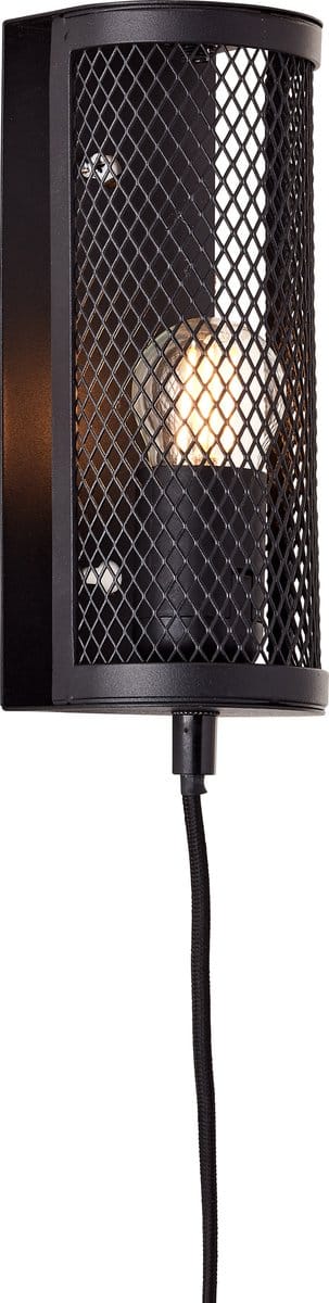 Brilliant Maze - Wandlamp - Zwart