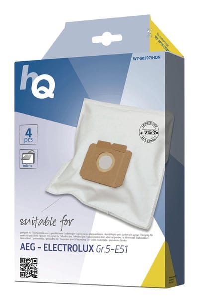 Stofzuigerzak Electrolux E51