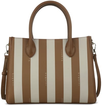 bugatti handtas schoudertas Cleo Tote Bag Cognac Lichtbruin