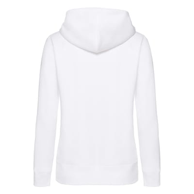 Fruit of the Loom Dames/Dames Premium Sweat Hoodie (Wit)