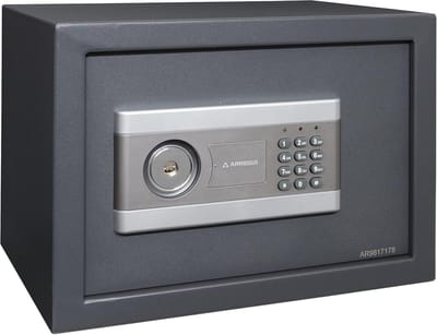 Stalen kluis met elektronisch slot en programmeerbare codes voor thuis en bedrijf - 25 x 35 x 25 cm