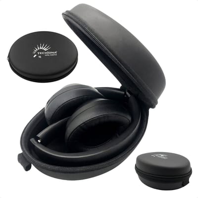 Techidna® - Koptelefoon hoes hardcase - Compacte travel case - Waterbestendig
