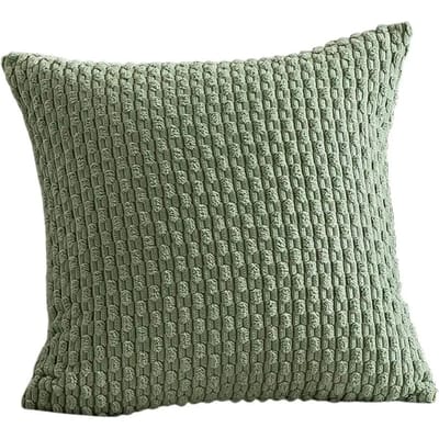 Sofa Sierkussenhoes Onzichtbare Rits Zacht Decoratief Effen Kleur Bank Bed Sofa Corduroy Kussenhoes Huisdecoratie 45x45CM 50x50cm