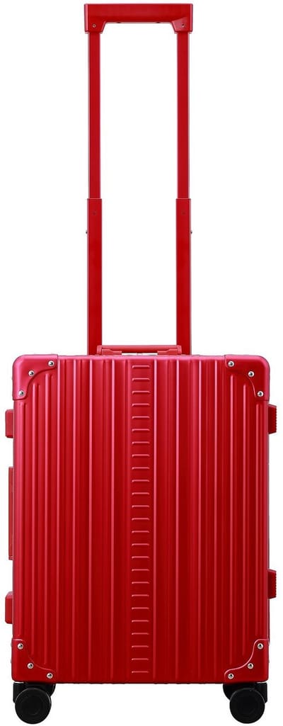 Aleon Traveler International aluminium cabinewagen met 4 wielen, 55 cm - Harde bagage - TSA slot - ruby 1