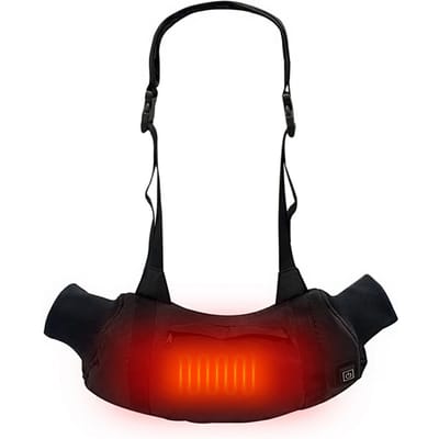 Chauffe-mains chauffant réglable en température extérieure, Rechargeable par USB, pour la pêche sur glace et le Camping noir