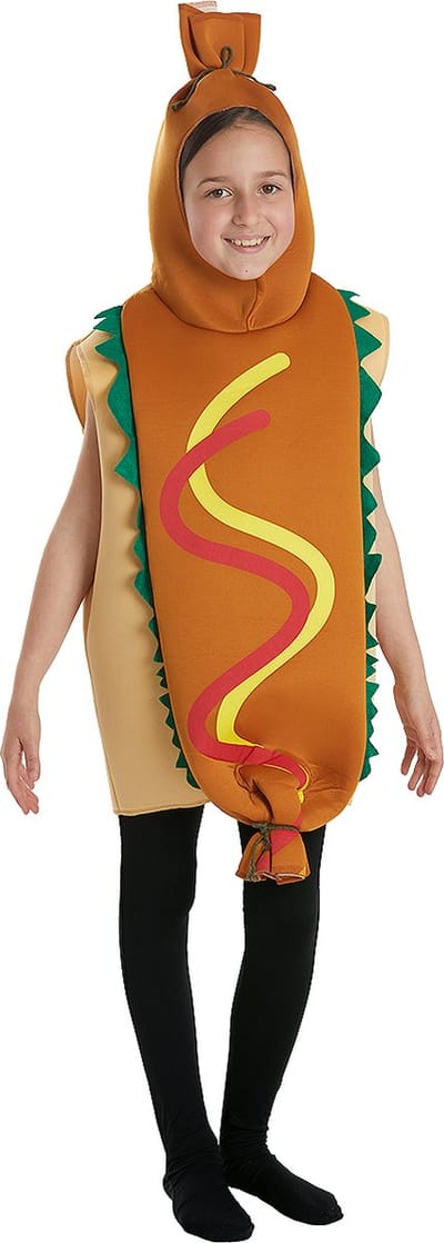 Funidelia | Hot Dog Kostuum voor kinderen - Maat: 104 - 113 cm - Bruin