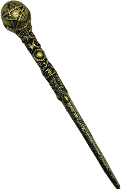 Something Different Toverstaf Bronze Pentagram Bronskleurig