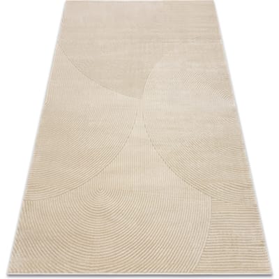 Kleden Rugsx Tapijt BALANCE 0194 taupe - Geometrisch, structure 140x190 cm