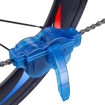 Fietskettingreinigingsset - Kettingreiniger - Geschikt voor fietsen en motoren - Grote borstel voor dieptereiniging - Speciaal ontworpen voor onderhoud - Effectieve vuilverwijdering - Onderhoudsgereedschap voor fietsuitrusting