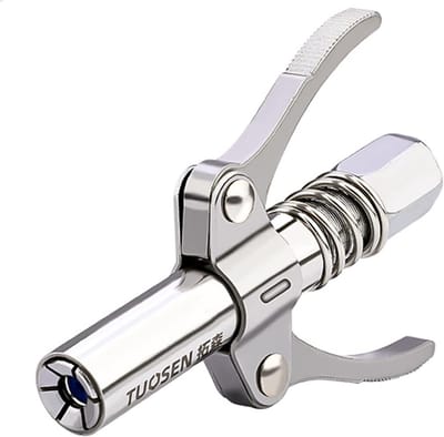 Professionele vetpers nozzle met dubbele handgreep en G-koppeling voor eenvoudig gebruik en minder inspanning