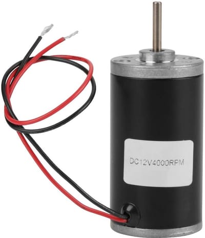 Dailygoods- Motor Permanent Magnet DC - Verstelbare Snelheid - CW/CCW Controle - Geschikt voor DIY Generator - Stabiele Prestaties - Lange Levensduur - Elektromotor