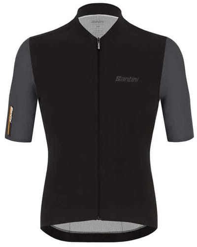 Santini Redux Vigor Korte Mouw Wielertrui Zwart XS Man
