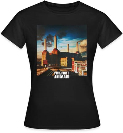 Pink Floyd Animals Album Cover T-Shirt Dames