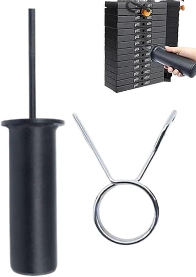 Gewicht Pin - Veiligheidskraag - Kracht Training - Snelle Wissel Clip - 10mm - Metaal