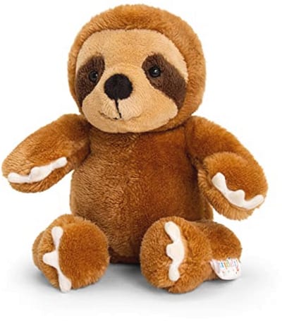 Knuffel Luiaard - Zacht Speelgoed - Verzamelen en Spelen - Superzachte Stoffen - 14 cm - Bruin