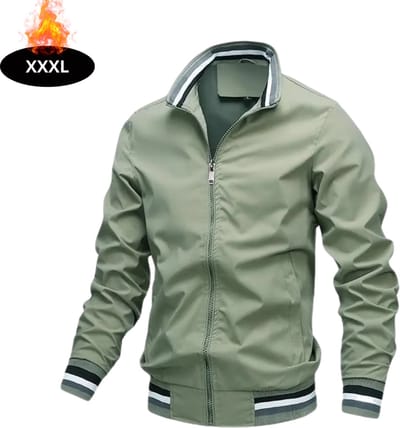 Livano Windjas Heren - Parka - Lente & Herfst - Jas - Volwassen - Windjack - Windbreaker - Outdoor - Groen - XXXL