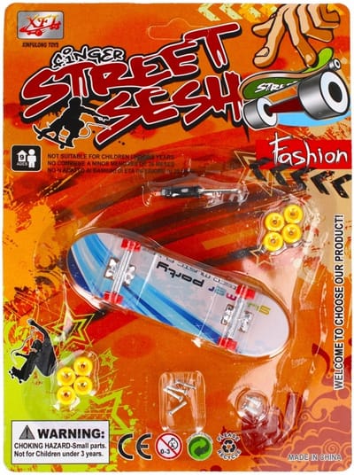 Miniskateboard Vingerskateboard Stunt - Street Sesh Fingerboard - Met Extra Wieltjes en Gereedschap - Skate Speelgoed