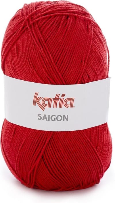Katia Saigon - 04 rood - Acryl Garen