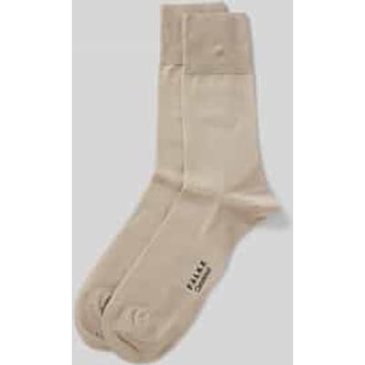 FALKE ClimaWool eenkleurig wol lyocell sokken heren beige - maat 45-46
