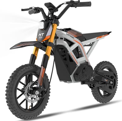 HITWAY Kinderen Elektrische Motorfiets HT100 - Actieradius 30-45 km - 10.4 Ah Accu