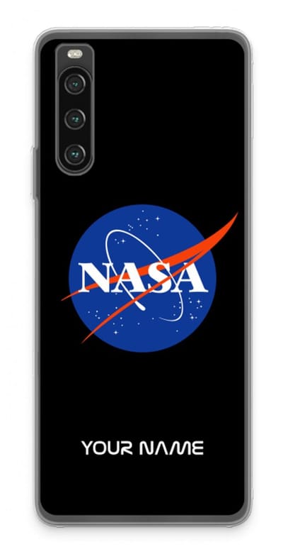 Gepersonaliseerd - Case Company® - Hoesje geschikt voor Sony Xperia 10 IV hoesje - NASA - Soft Cover Telefoonhoesje - Bescherming aan alle Kanten en Schermrand