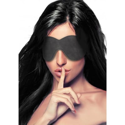 Ouch - Verstelbaar oogmasker met diamantjes