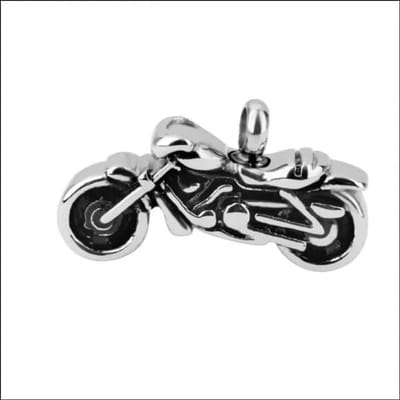 Aramat Jewels | Gedenkhangers | Stalen Ashanger Motor – Gedenksieraad voor Motorrijder Assieraad | | | |20mm | Staal | Volwassenen | Verkleurd niet