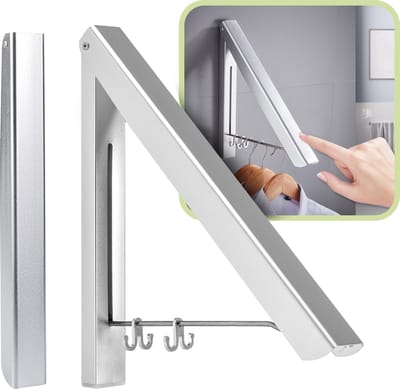 Wanddroogrek hangend - Kledinghanger - Dressboy - Droogrek muur - Wasrek Inklapbaar